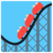Roller Coaster emoji on Mozilla